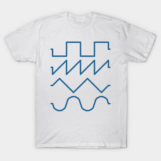 Waveforms T-Shirt by Belgi